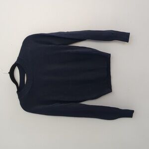 Everlane cashmere/wool sweater navy blue